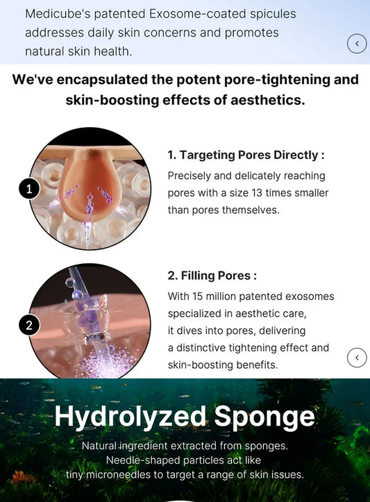 Medicube - One Day Exosome Shot Pore Ampoule 25000