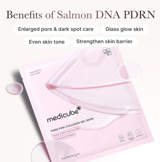 Medicube - PDRN Pink Collagen Gel Mask Set