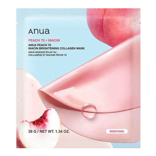 Anua - Collagen Mask Peach + Niacin