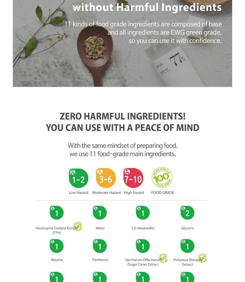 Anua - Heartleaf 77 Soothing Toner Mini