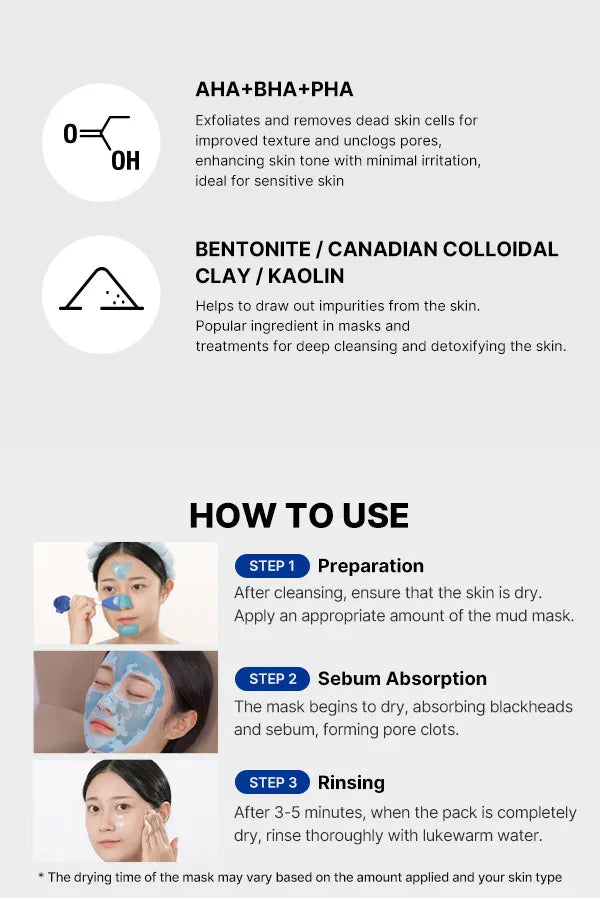 medicube - Zero Pore Blackhead Mud Mask