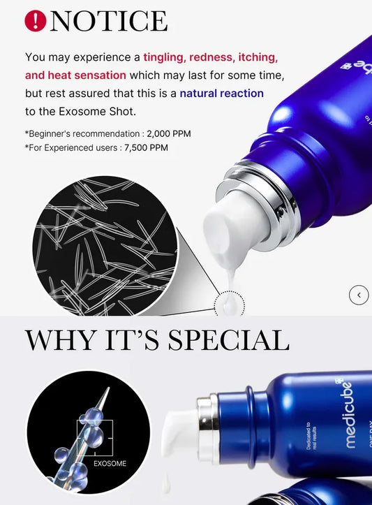 Medicube - One Day Exosome Shot Pore Ampoule 25000