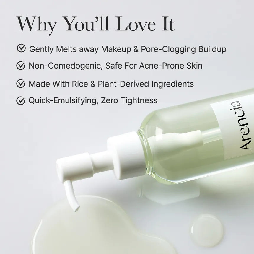 Arencia - Pore Melt Mochi Cleansing Oil